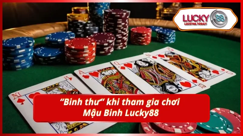 Binh thư tại Mậu Binh LUCKY88 cực chất