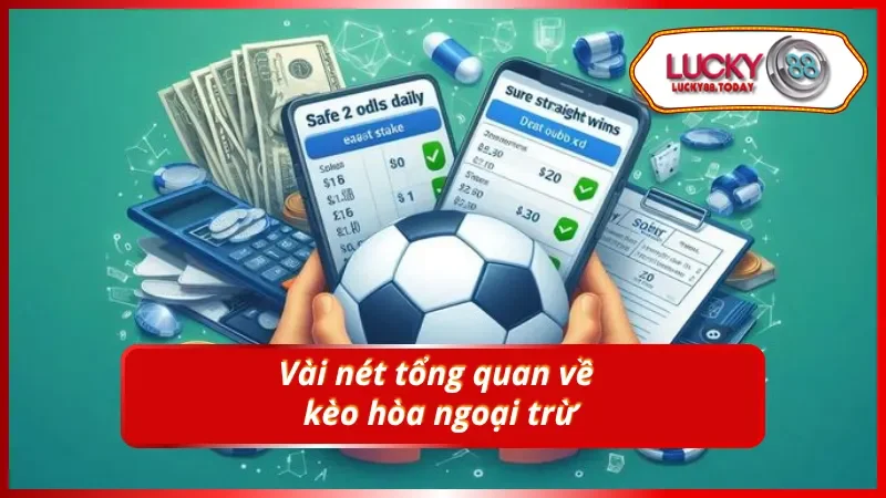 Nhìn chung về kèo hòa ngoại trừ và đặc điểm nổi bật của kèo