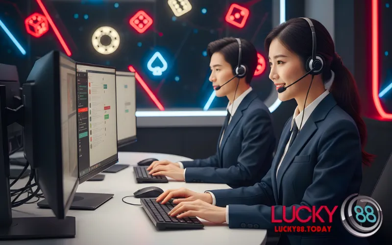 Hỗ Trợ Khách Hàng Tại LUCKY88